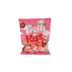 Կոնֆետներ դոնդողե «Trolli Kiss Strawberry» 100գ