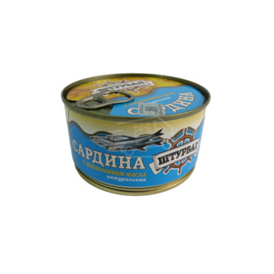 Սարդինա յուղով Շտուրվալ 185գ