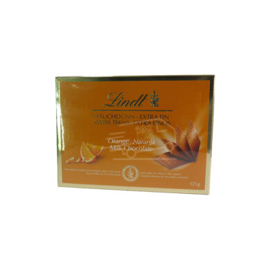 Կաթնային շոկոլադե սալիկ Լինդտ նարինջ 125գ