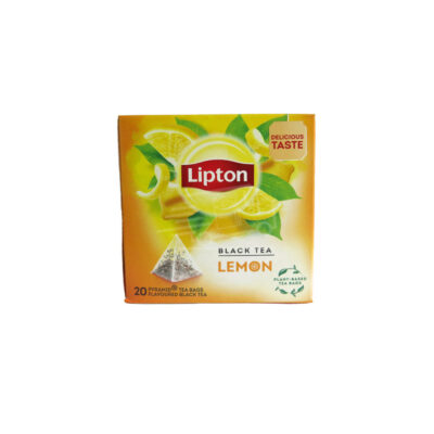 Թեյ սև Լիպտոն կիտրոն 20 փաթեթ