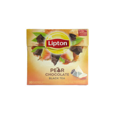 Lipton Black Tea Pear and Chocolate 20 Packets