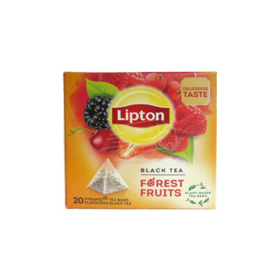 Թեյ սև Լիպտոն անտառային մրգեր 20 փաթեթ