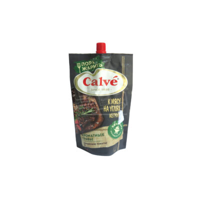 Կետչուպ փայտածուխի մսի համար Կալվե 350գ