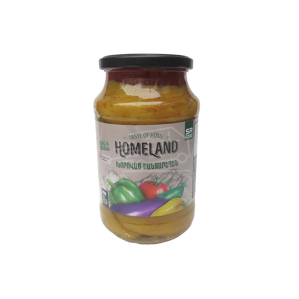 Маринованные овощи Homeland 890г