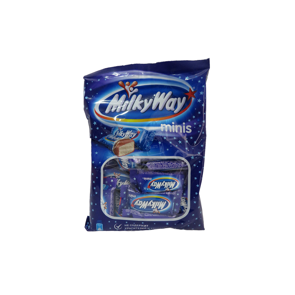 Milky Way Minis Chocolate Bars 176g