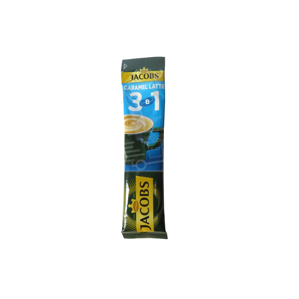 Jacobs 3-in-1 Latte Caramel Instant Coffee 12.3g