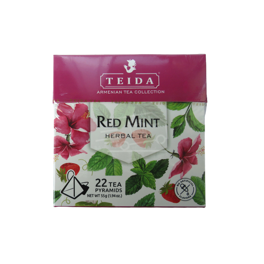 Թեյ Թեյդա ռեդ մինթ մրգային 55գ