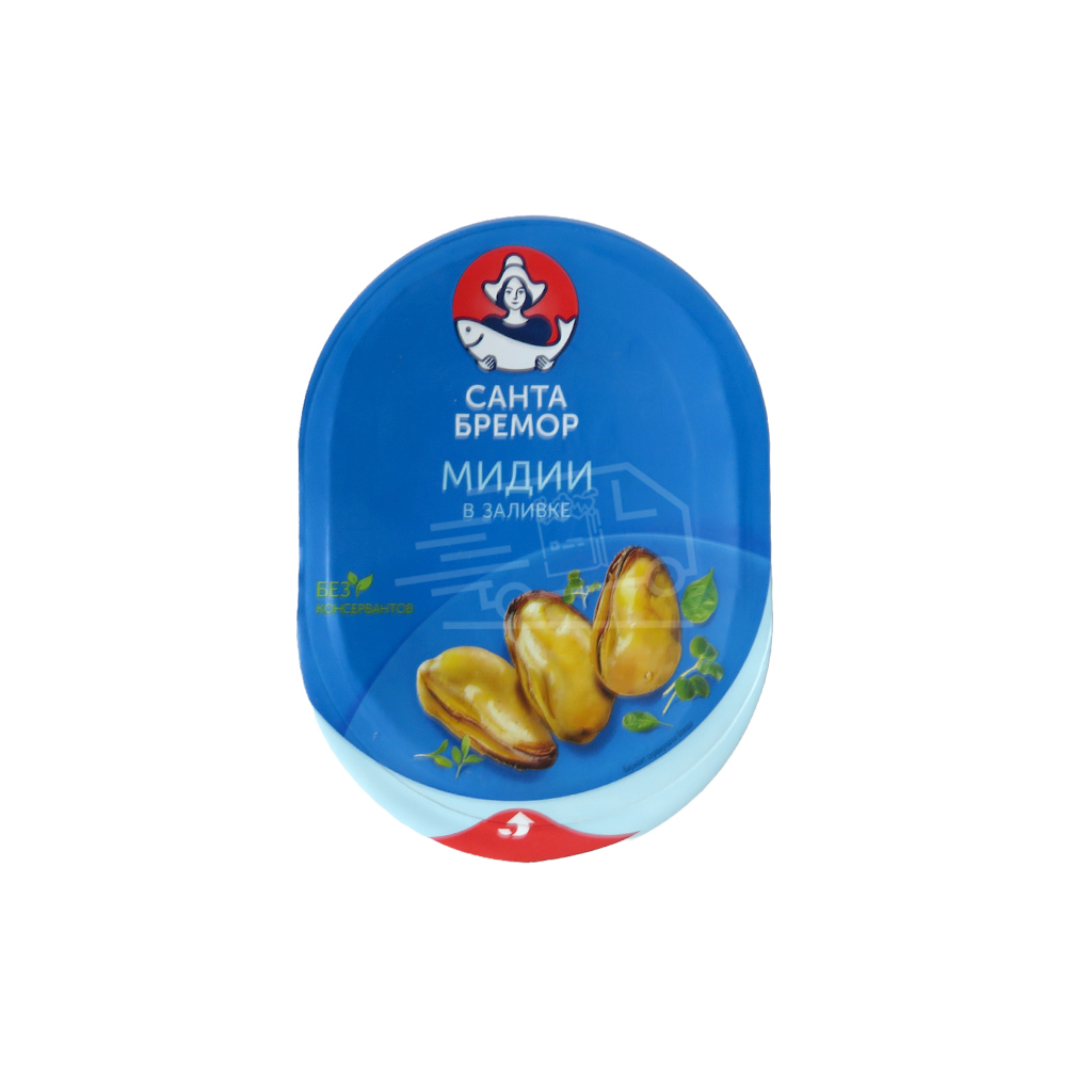 Միդիաներ Սանտա Բրեմոր լուծույթում 180գ