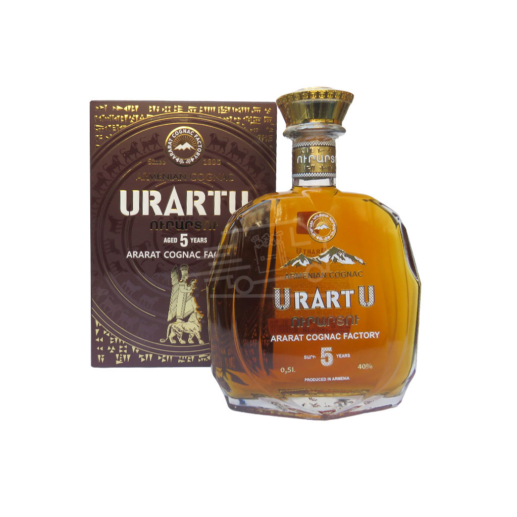 Cognac Urartu 5 Years Old with Personal Box 0.5L
