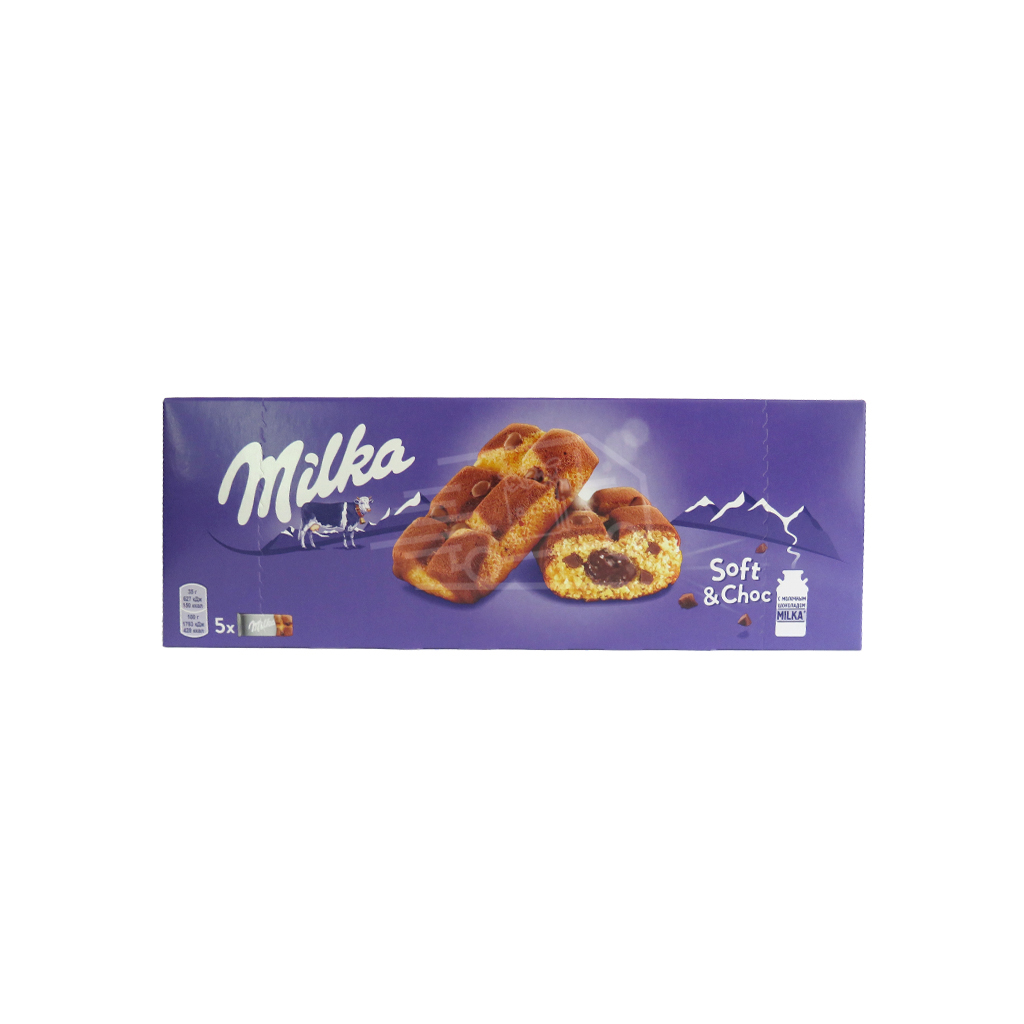 Бисквиты Milka Cake & Choc 175г