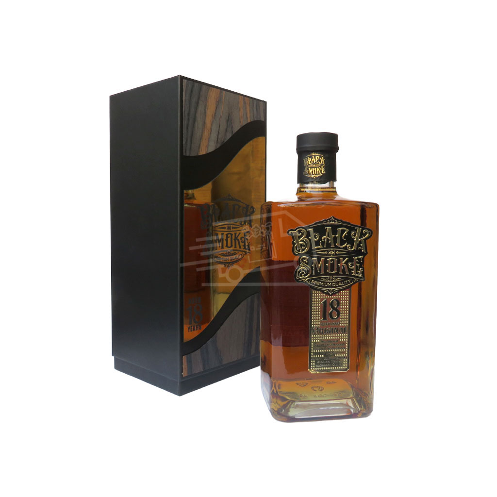 Whisky Black Smoke 18 Years Old with Personal Box 1L