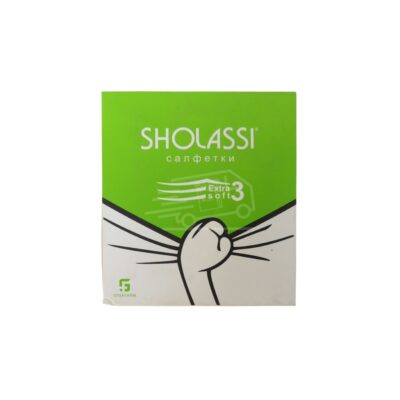 Չոր անձեռոցիկ Շոլասսի թիշու էքստրա սոֆթ 3 շերտ N60