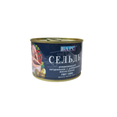 Bars Atlantic Herring in Oil 250g