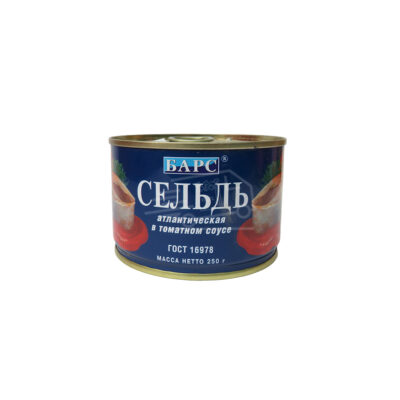 Bars Atlantic Herring in Tomato Sauce 250g