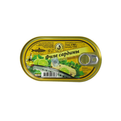 Ֆիլե Սարդինա Բրիվայս յուղով 190գ