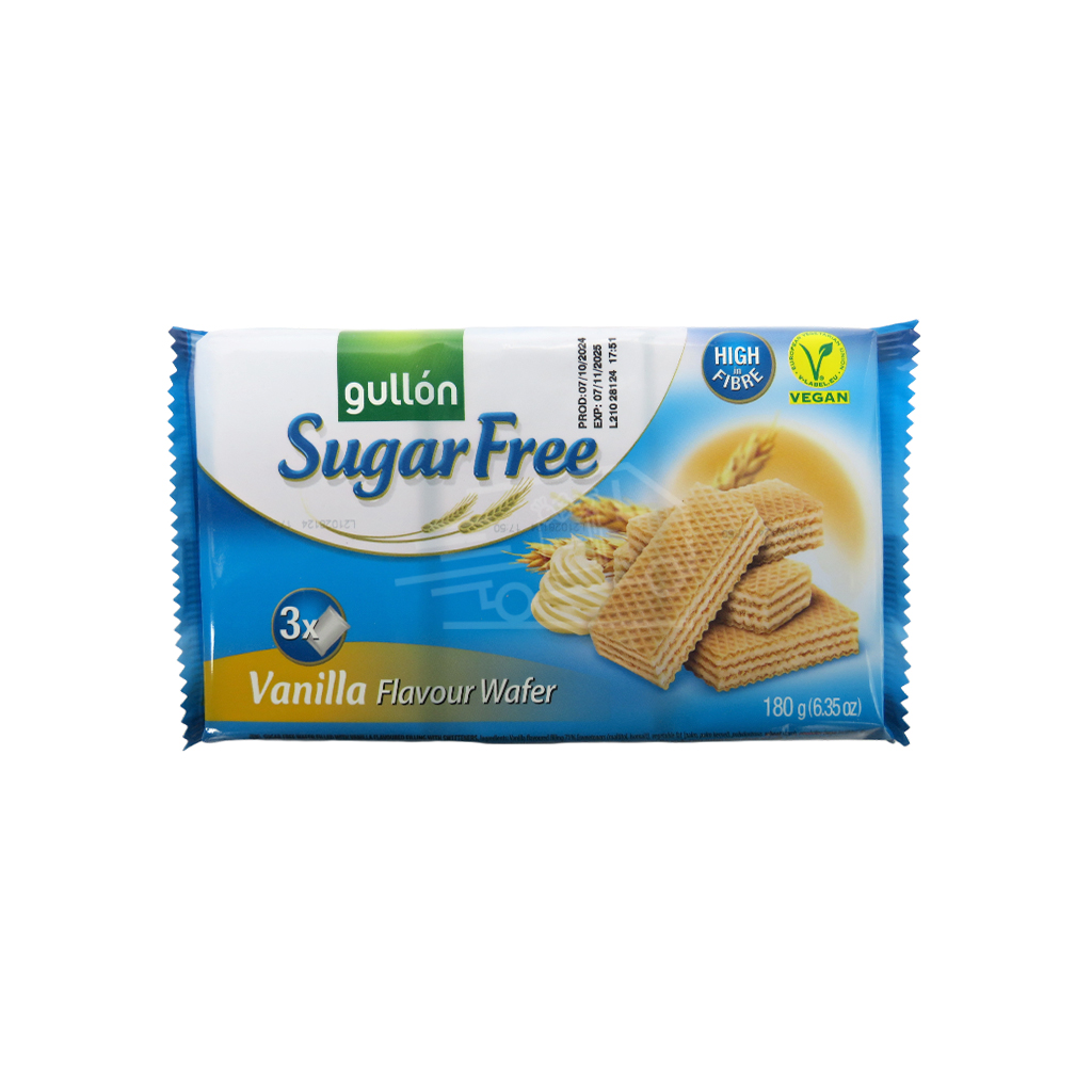 Վաֆլի Գուլոն վանիլային միջուկով առանց շաքար 180գ