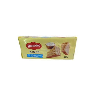 Yashkino Cream-Filled Wafers 300g