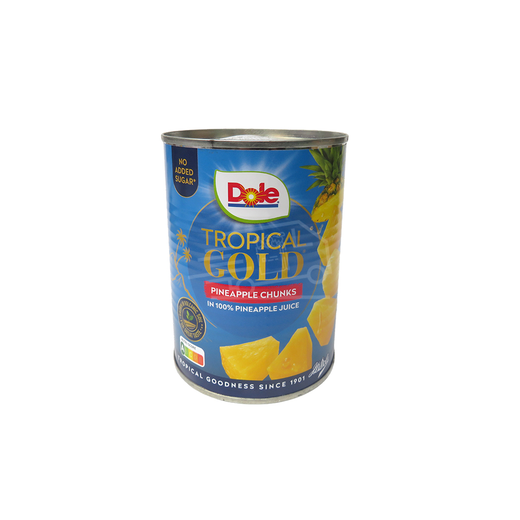 Արքայախնձորի կտորներ Դոլ արևադարձային գոլդ 567գ