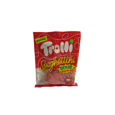 Jelly Spaghetti Trolli Sour Strawberry 100g