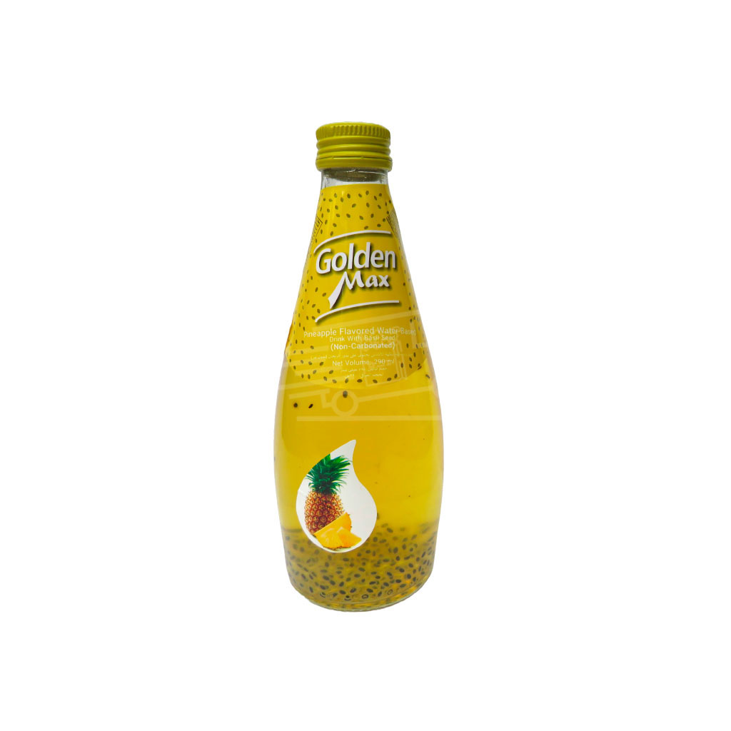 Արքայախնձորի հյութ չիայի սերմերով Golden Max 300մլ