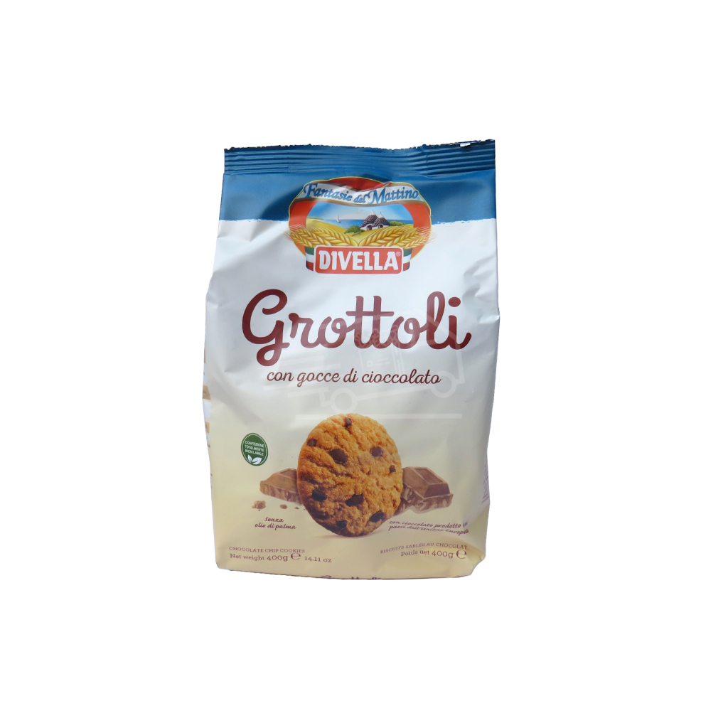 Թխվածքաբլիթ Դիվելլա շոկոլադե կտորներով 400գ