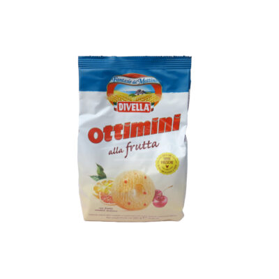 Թխվածքաբլիթ Դիվելլա մրգային կտորներով 350գ