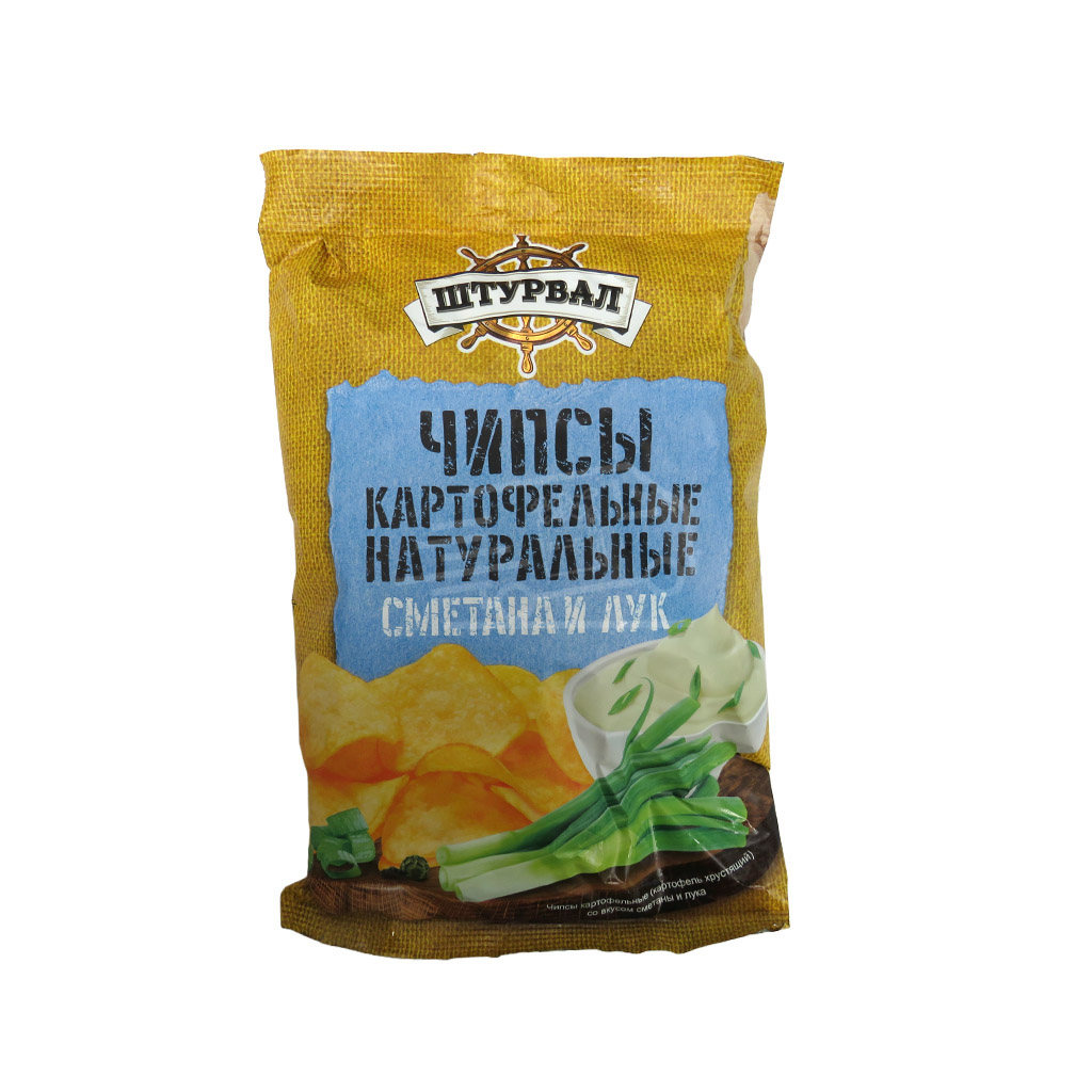 Չիփսեր Շտուրվալ թթվասեր և սոխ 70գ