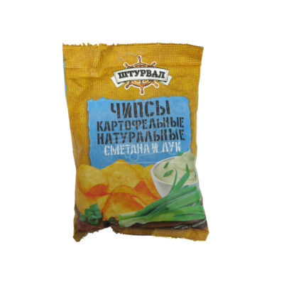 Չիփսեր Շտուրվալ թթվասեր և սոխ 150գ
