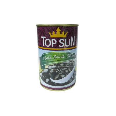 Top San Black Olives with Pit 425g