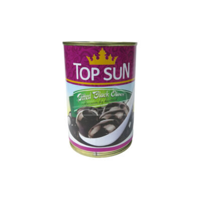 Ձիթապտուղ Թոփ Սան առանց կորիզ սև 425մլ