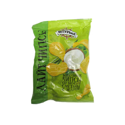 Չիփսեր Շտուրվալ լայթ թթվասեր և սոխ 20գ