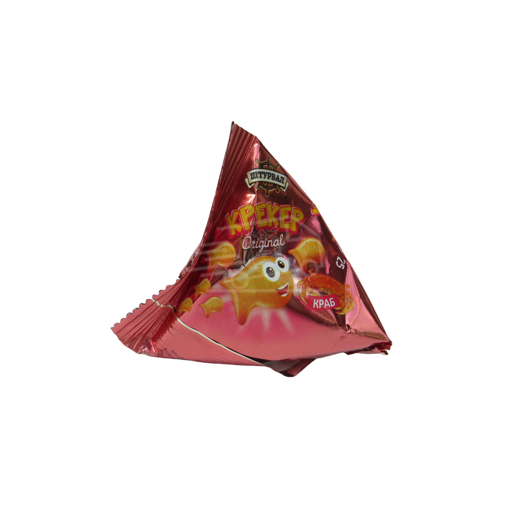 Shturval Fish-Shaped Shrimp Crackers 22g