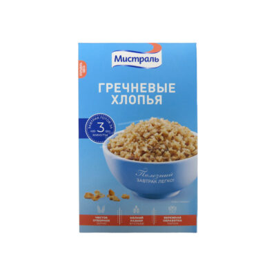 Հնդկաձավարի փաթիլներ Միստրալ 400գ