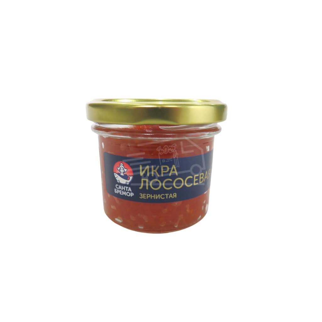 Ձկնկիթ Սանտա Բրեմոր սաղմոնի հատիկավոր 95գ