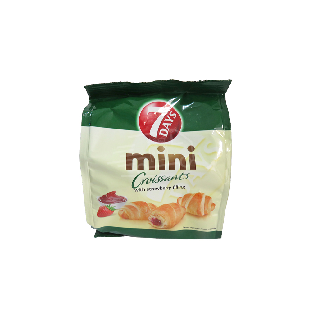 Կրուասան մինի` ելակի միջուկով 7 Դեյս 65գ