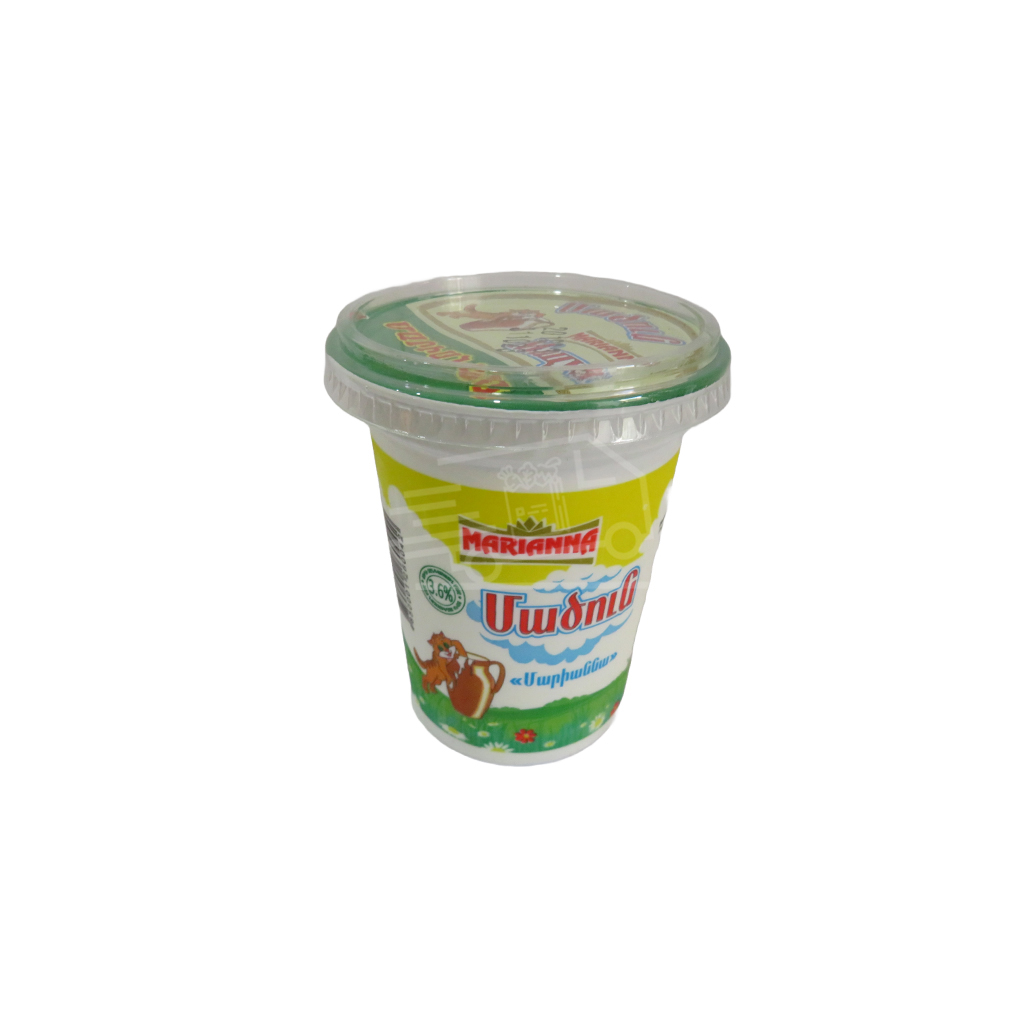 Մածուն Մարիաննա 400գ, յուղայնությունը` 3.6%