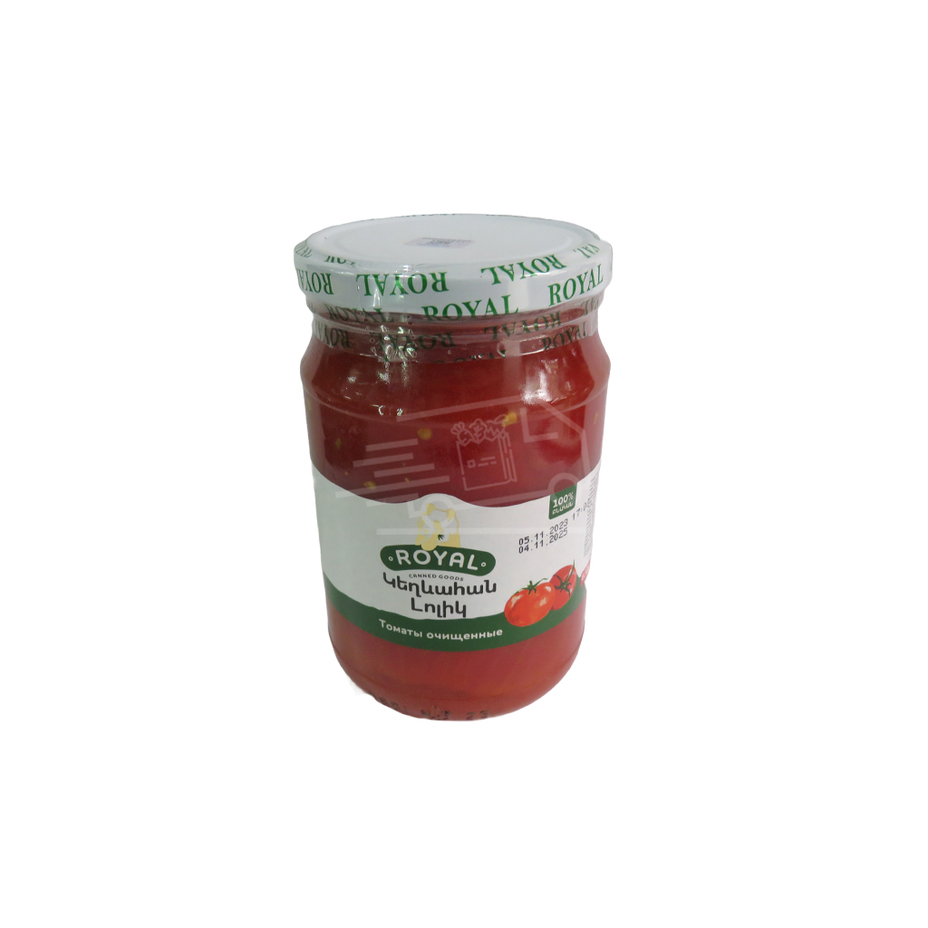 Peeled Tomatoes Royal 630g