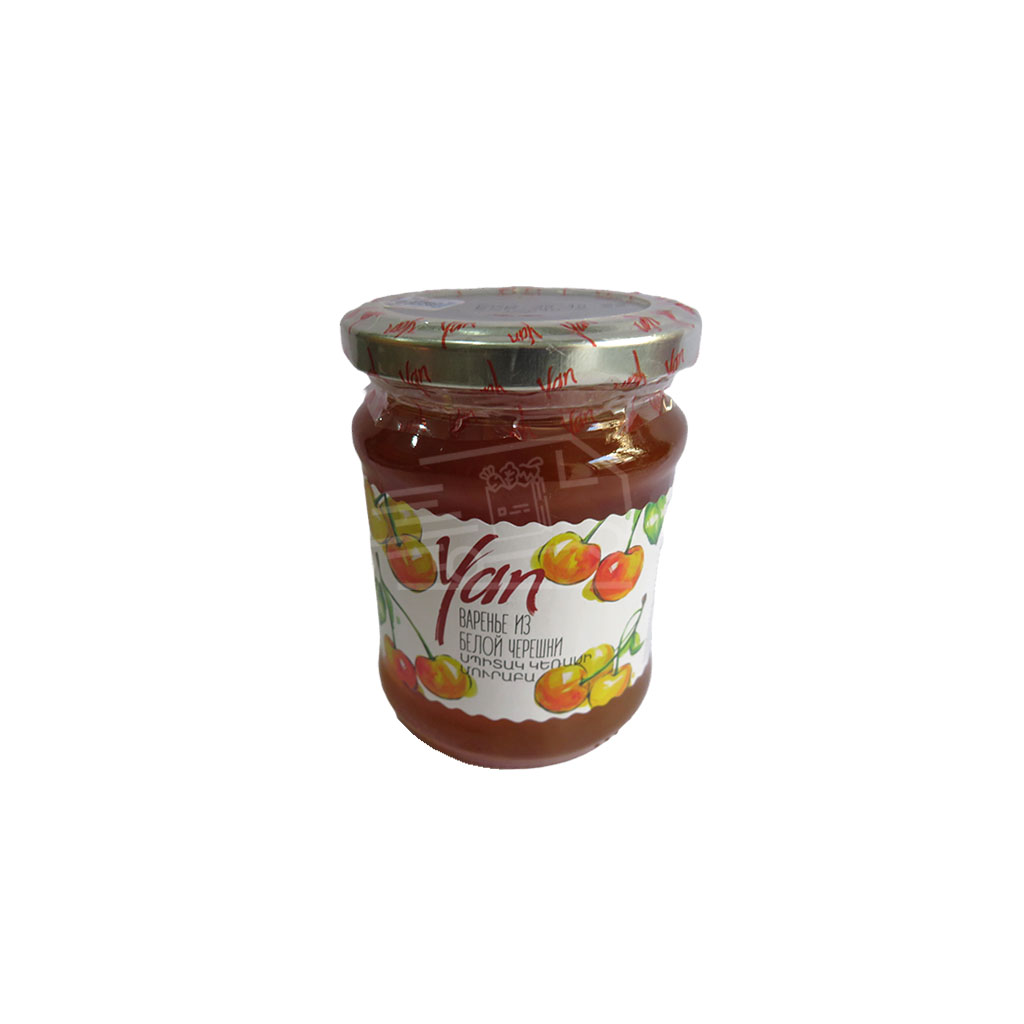Yan White Cherry Jam 300g