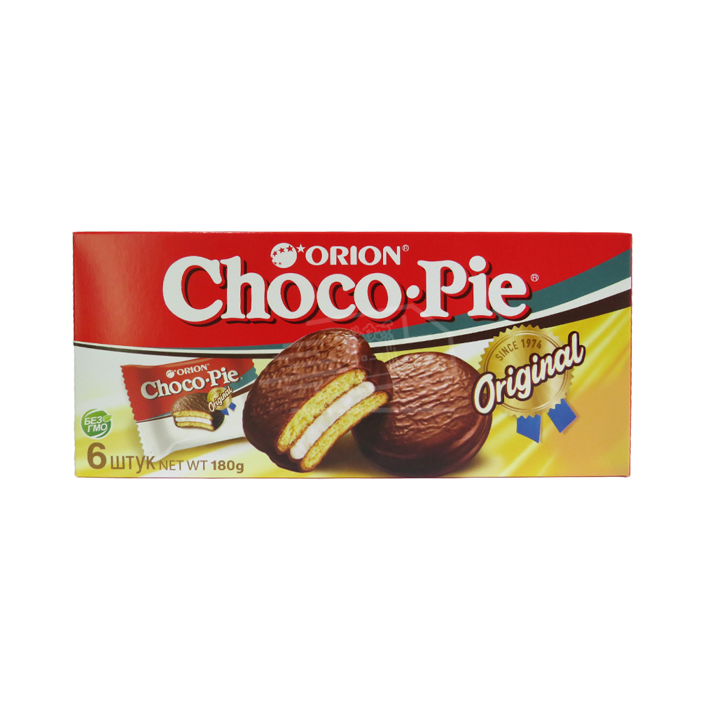 Choco Pie Original Chocolate Covered Biscuits 6pcs