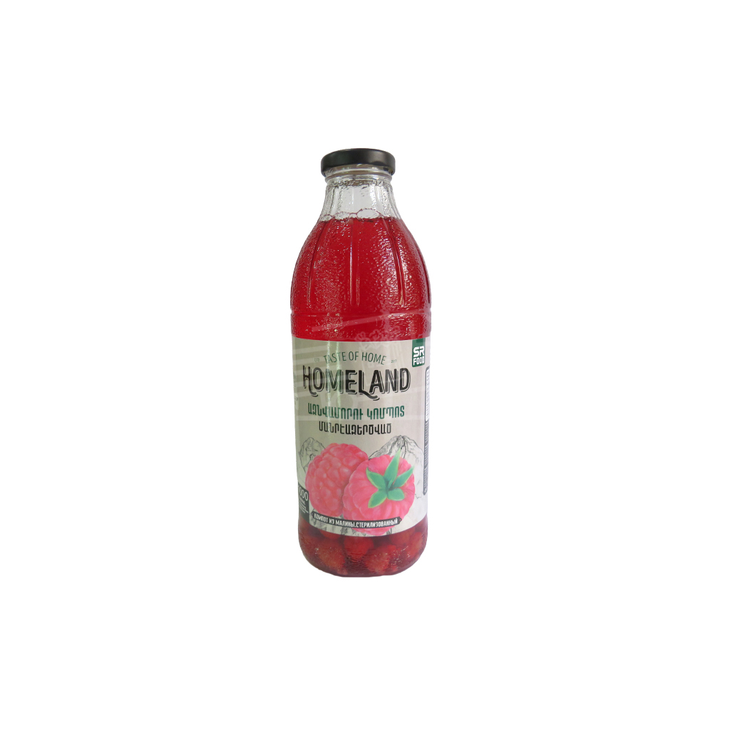 Homeland Raspberry Compote 1l