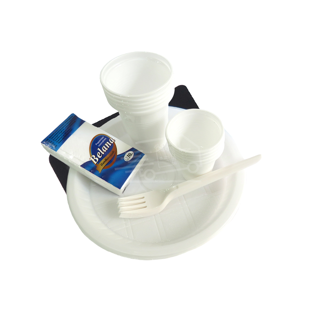 Մեկանգամյա օգտագործման սպասքի հավաքածու