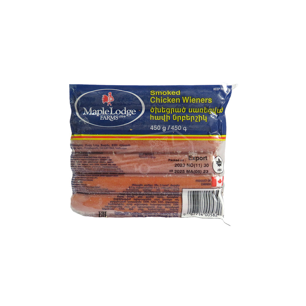 Maple Lodge Smoked Chicken Sausages Frozen 450g