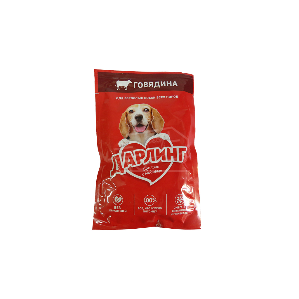 Կեր շների համար Դարլինգ տավարի մսով 75գ