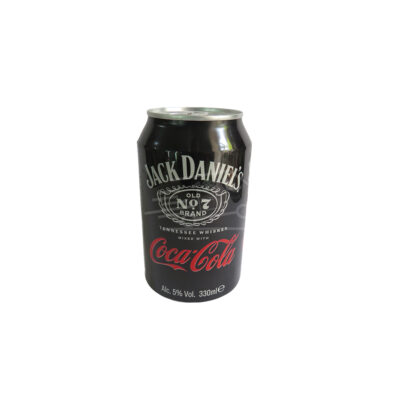 Jack Daniel's Tennessee Whiskey and Coca-Cola 0.33L