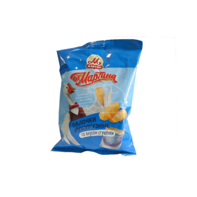 Եգիպտացորենի քաղցր ձողիկներ Օտ Մարտինա խտացրած կաթի համով 75գ