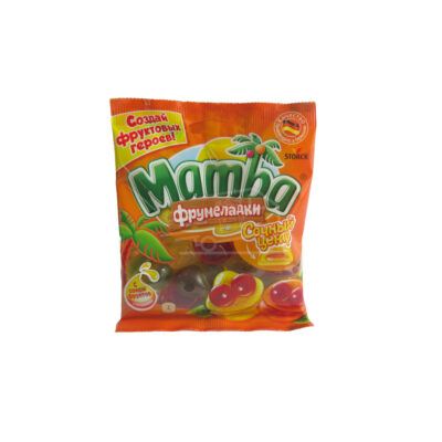 Ծամվող մարմելադ Մամբա ֆրումելադկի մրգային հյութի միջուկով 70գ