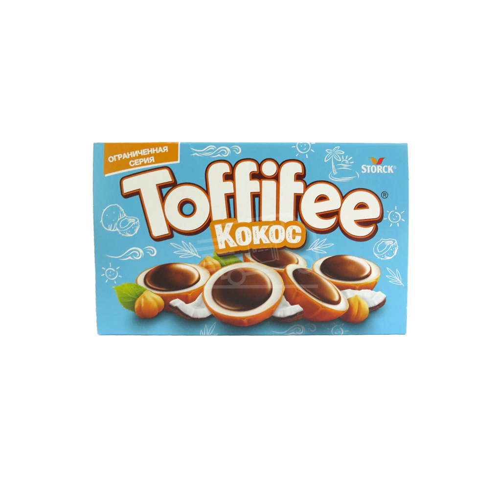 Шоколадные конфеты Toffifee с кокосом 125 г