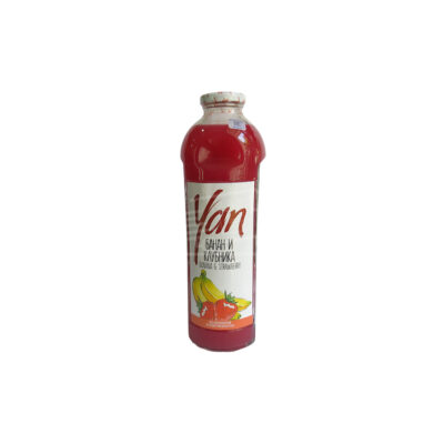 Yan Banana and Strawberry Nectar 930ml