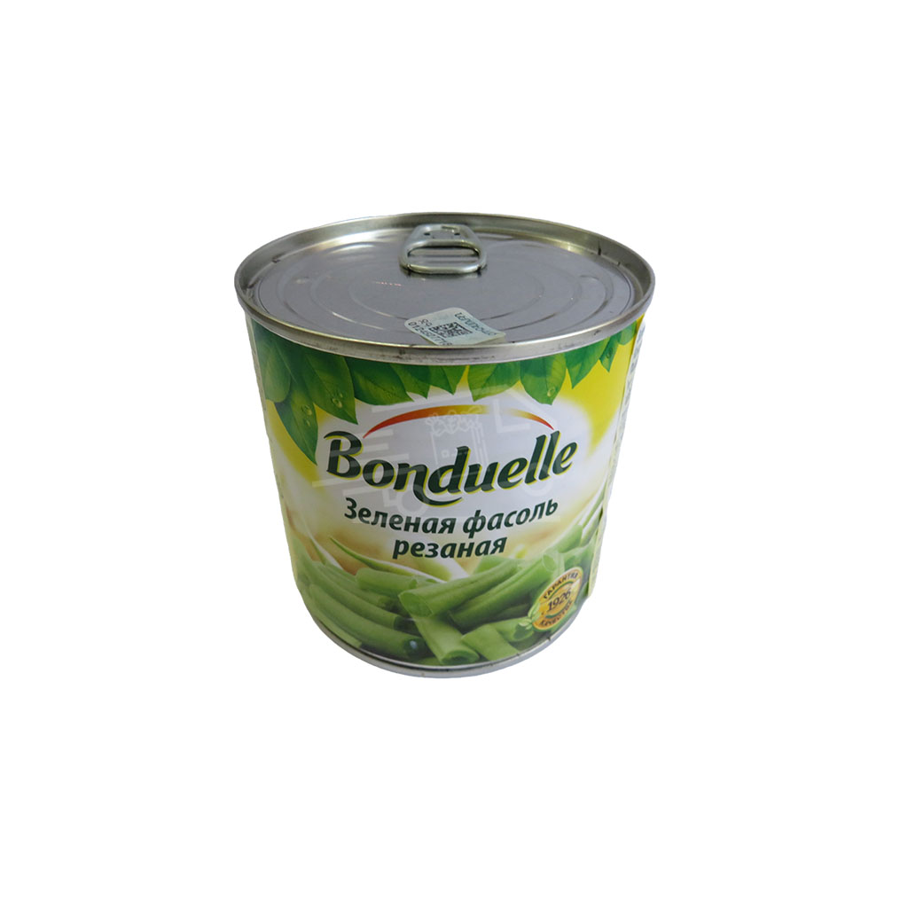 Зеленая фасоль нарезанная Bonduelle 400 г