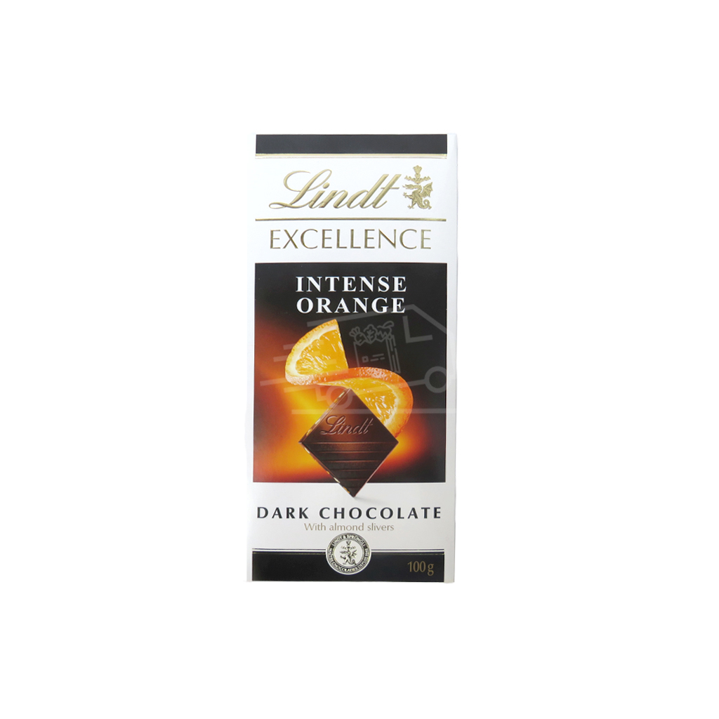 Шоколад Линдт темный с кусочками апельсина 100г